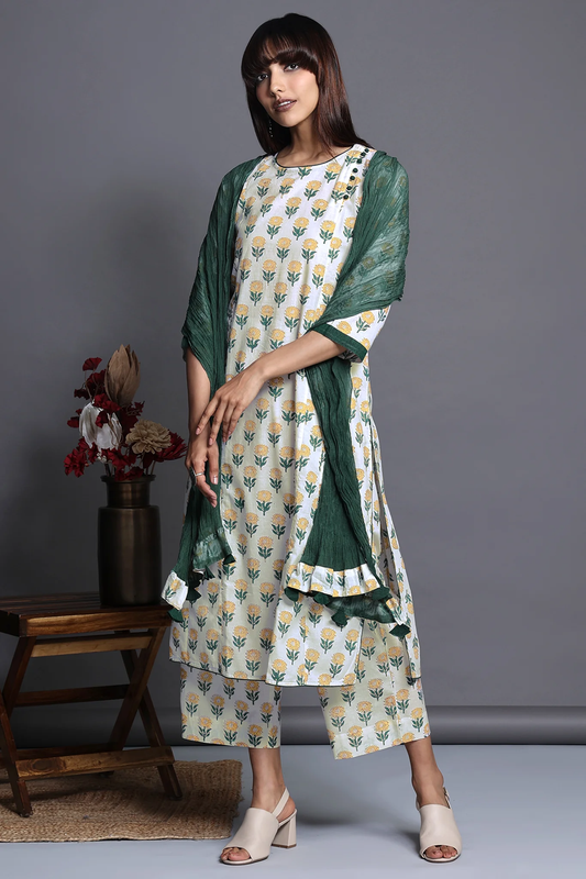 Side Potli Long Kurta