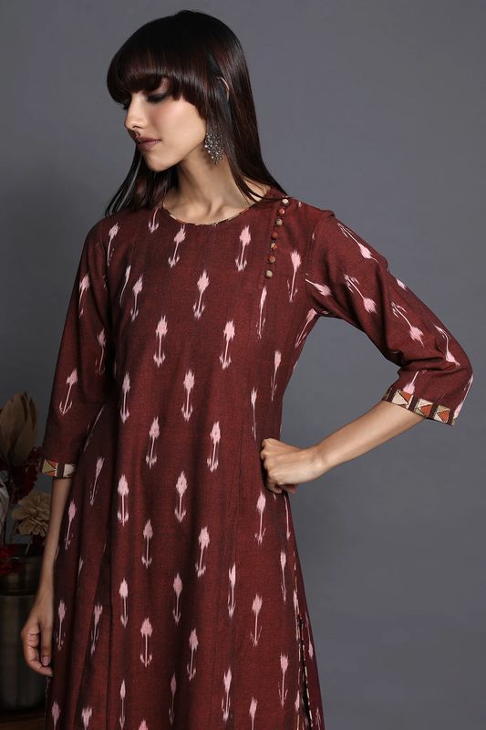 Side Potli Long Kurta