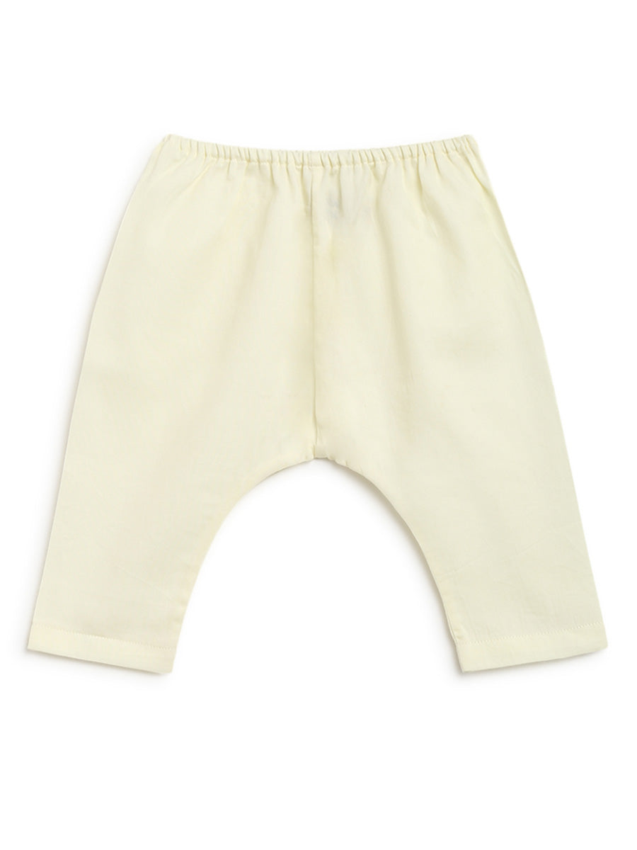 Unisex Jhabla Set - Cream