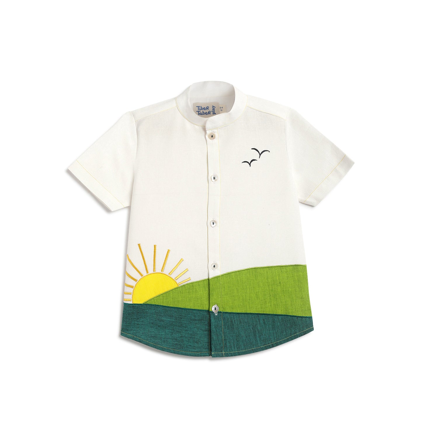 Unisex Sun-Scape Shirt - White